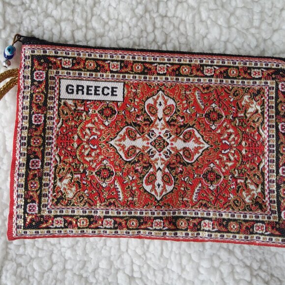 Embroiders Artisan Greek Pouch Wallet - Picture 5 of 6